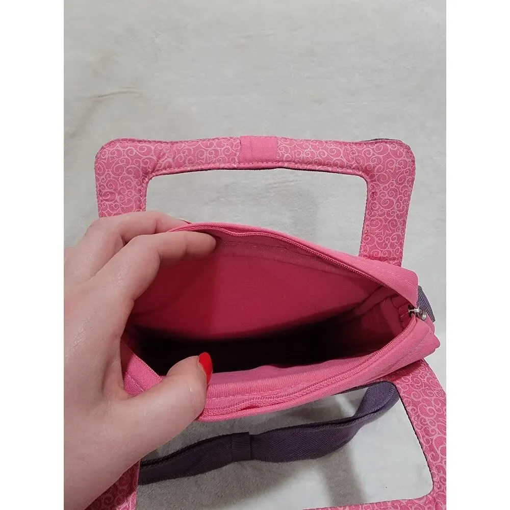 Belkin Purple Pink Tablet Portable Device Travel Bag Strap 10x7x2 Carry-On